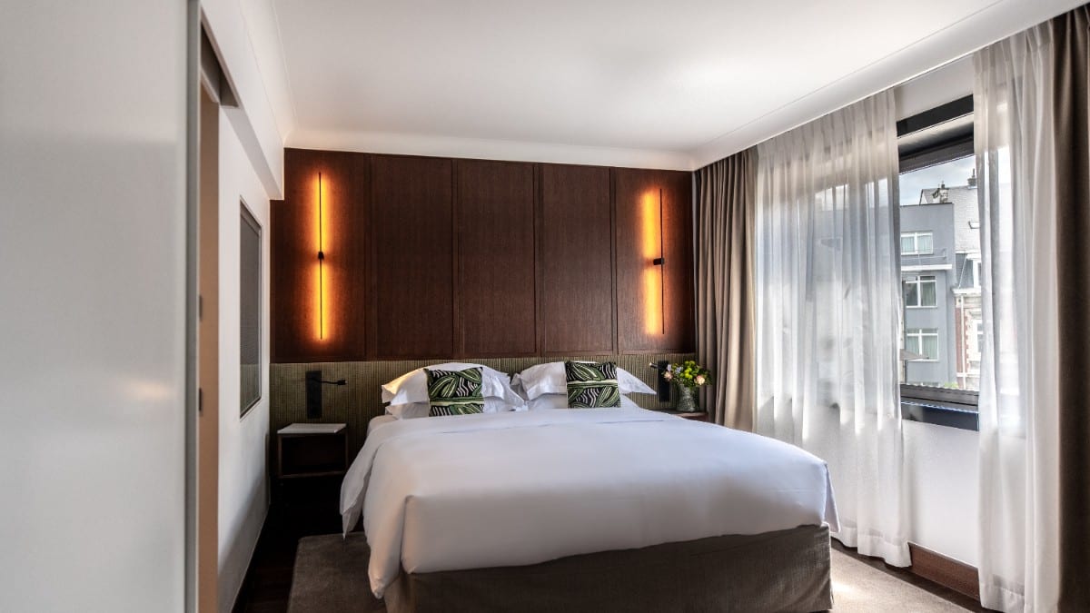 Schlafzimmer im Le Louise Hotel Brussels - MGallery Collection