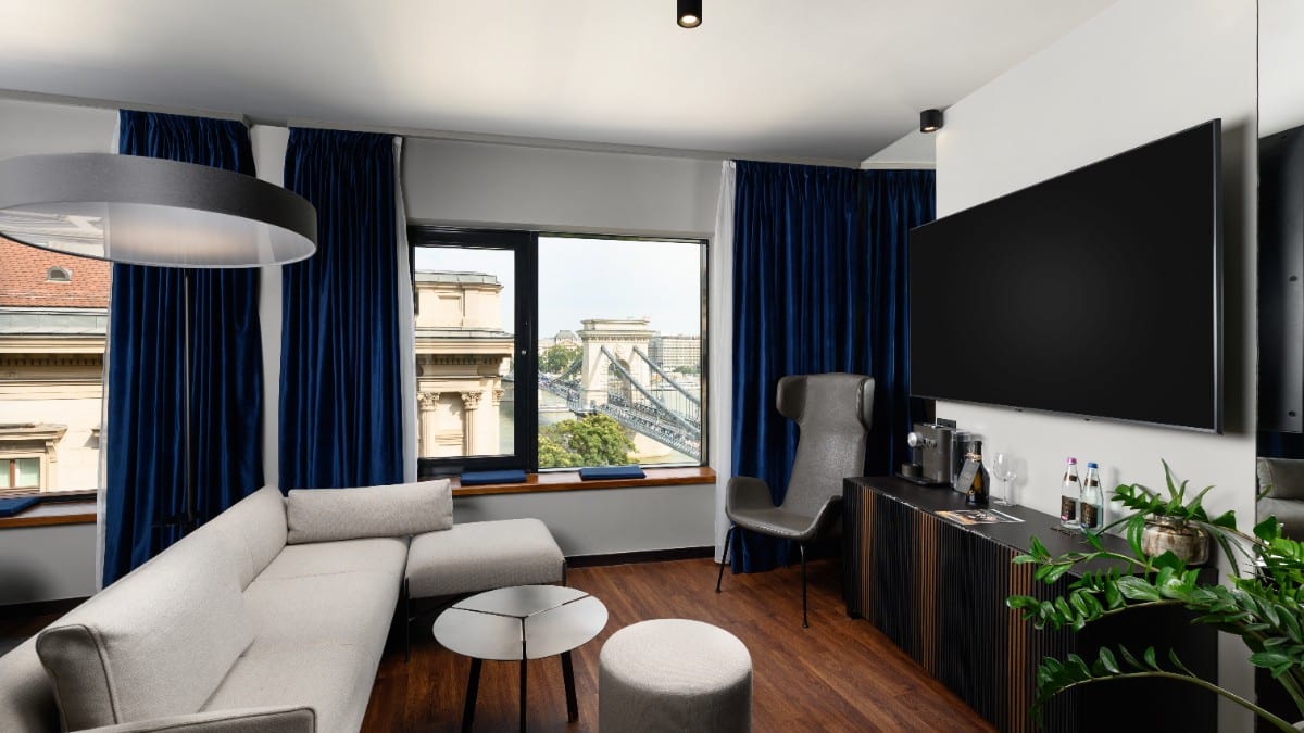 Schlafzimmer im Hotel Clark Budapest - Adults Only