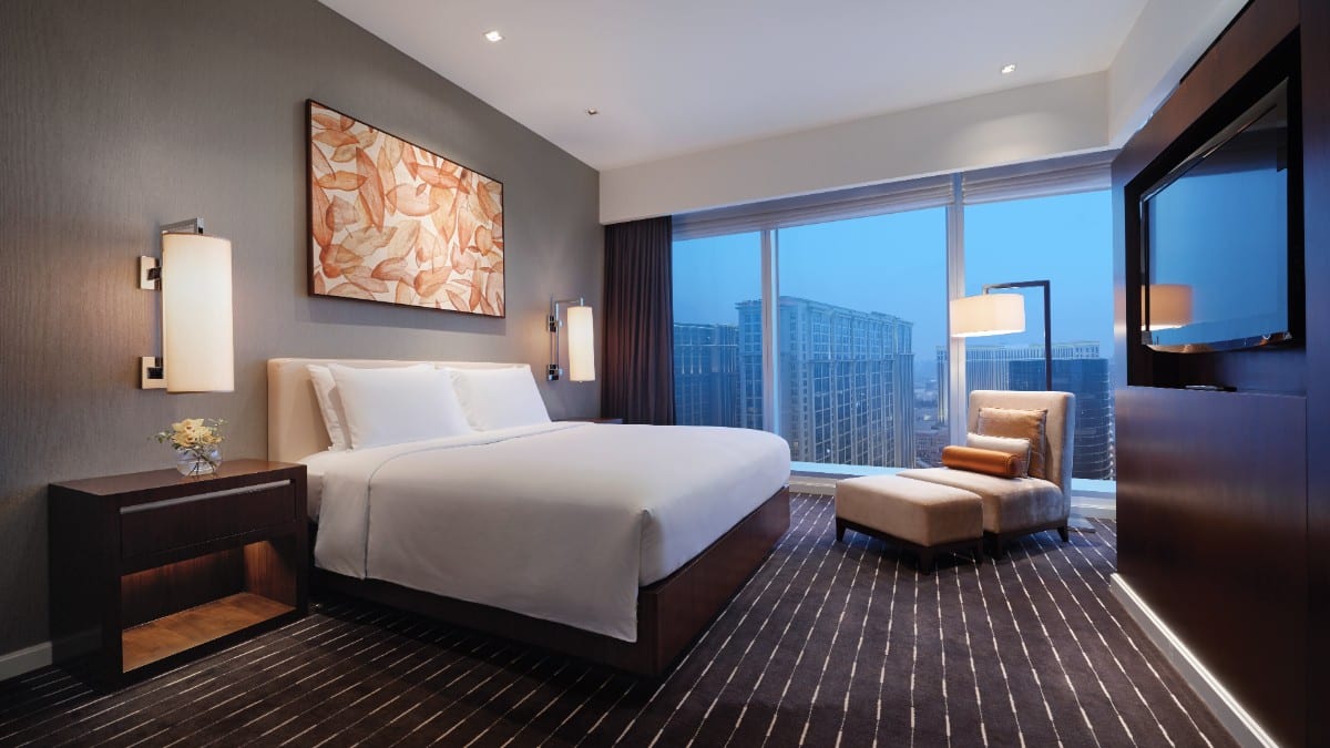 Schlafzimmer im Grand Hyatt Macau