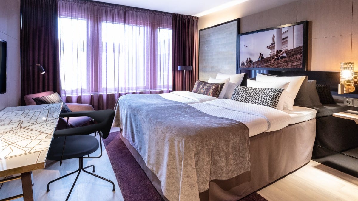 Schlafzimmer im Marski by Scandic