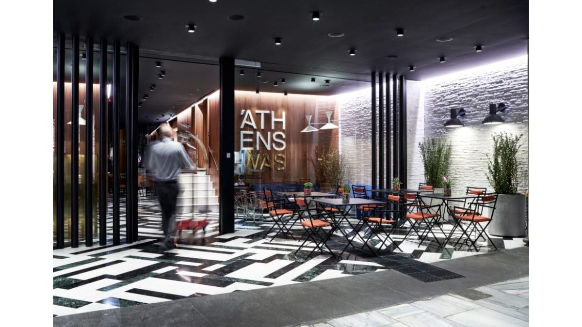 Restaurant im AthensWas Design Hotel