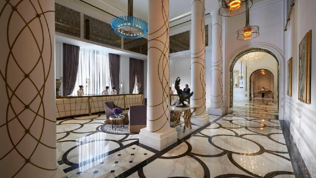 Lobby at Mandarin Oriental Taipei