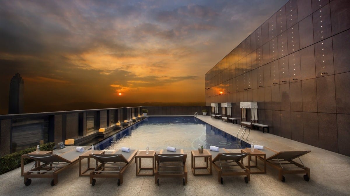 Pool at The Okura Prestige Taipei
