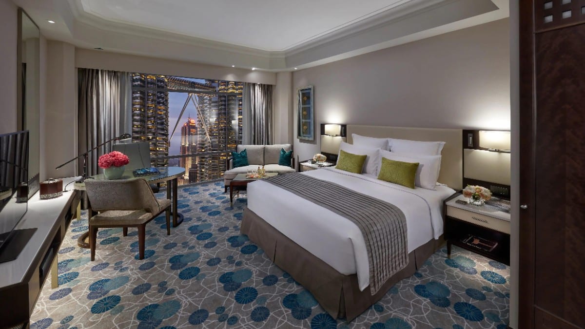 Schlafzimmer im Mandarin Oriental, Kuala Lumpur