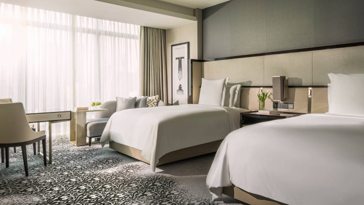 Schlafzimmer im Four Seasons Hotel Kuala Lumpur