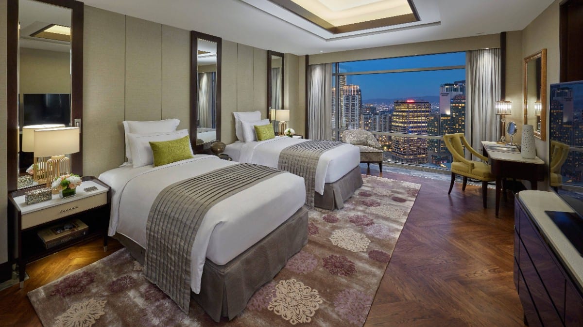 Schlafzimmer im Mandarin Oriental, Kuala Lumpur