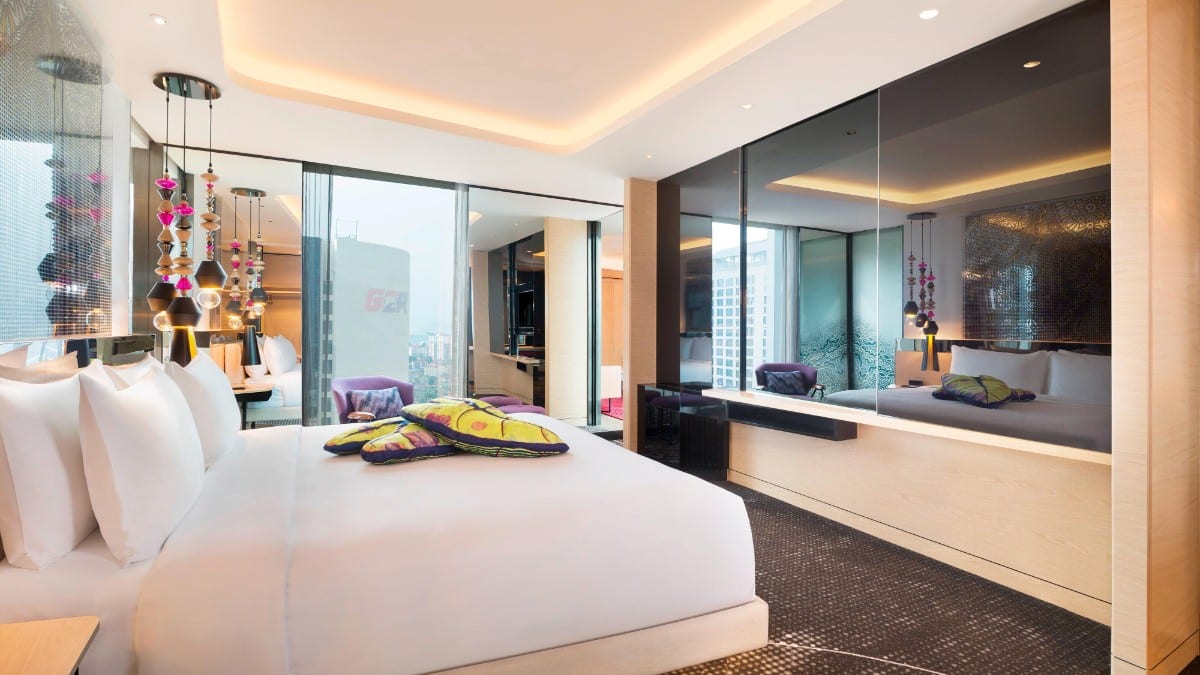 Schlafzimmer im W Kuala Lumpur