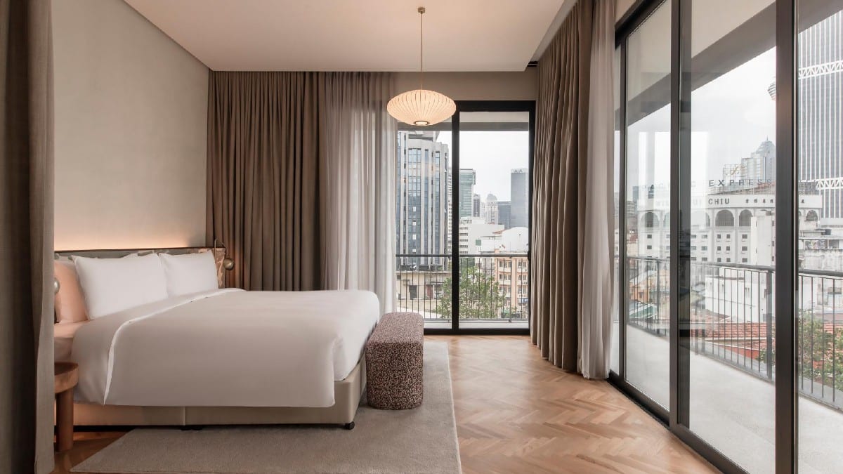 Bedroom at Else Kuala Lumpur, a member of Design Hotels