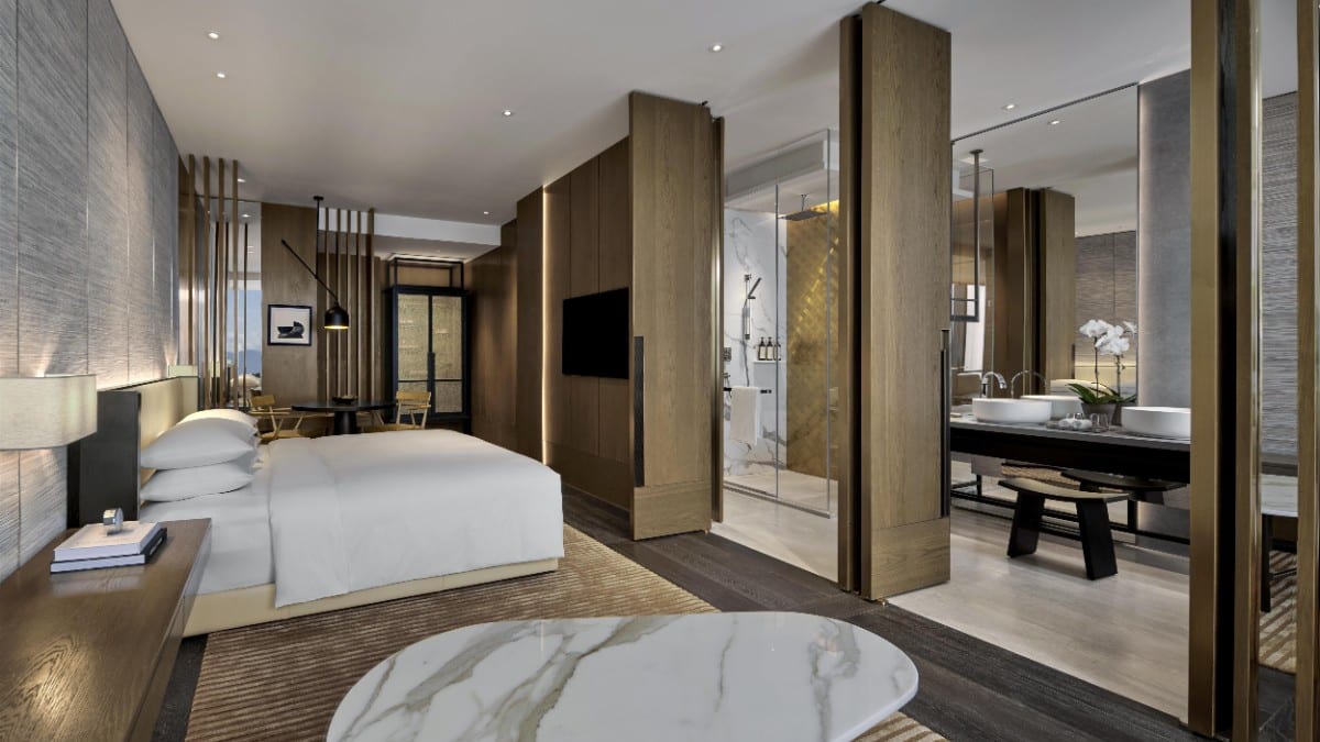 Schlafzimmer im Park Hyatt Kuala Lumpur