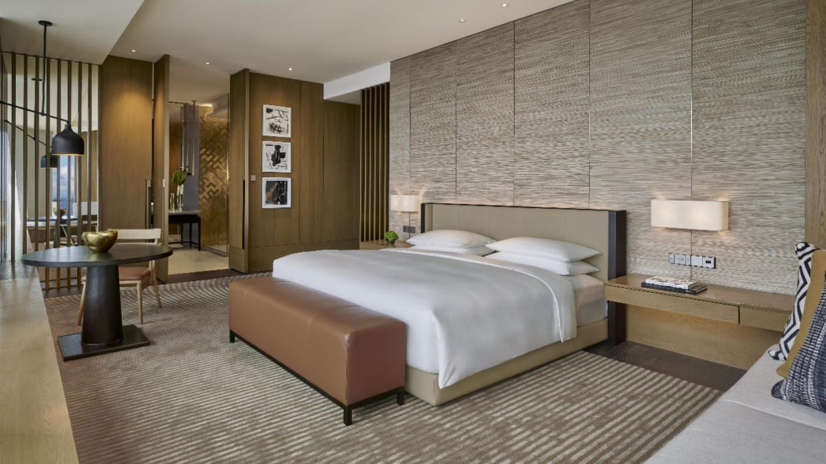 Schlafzimmer im Park Hyatt Kuala Lumpur