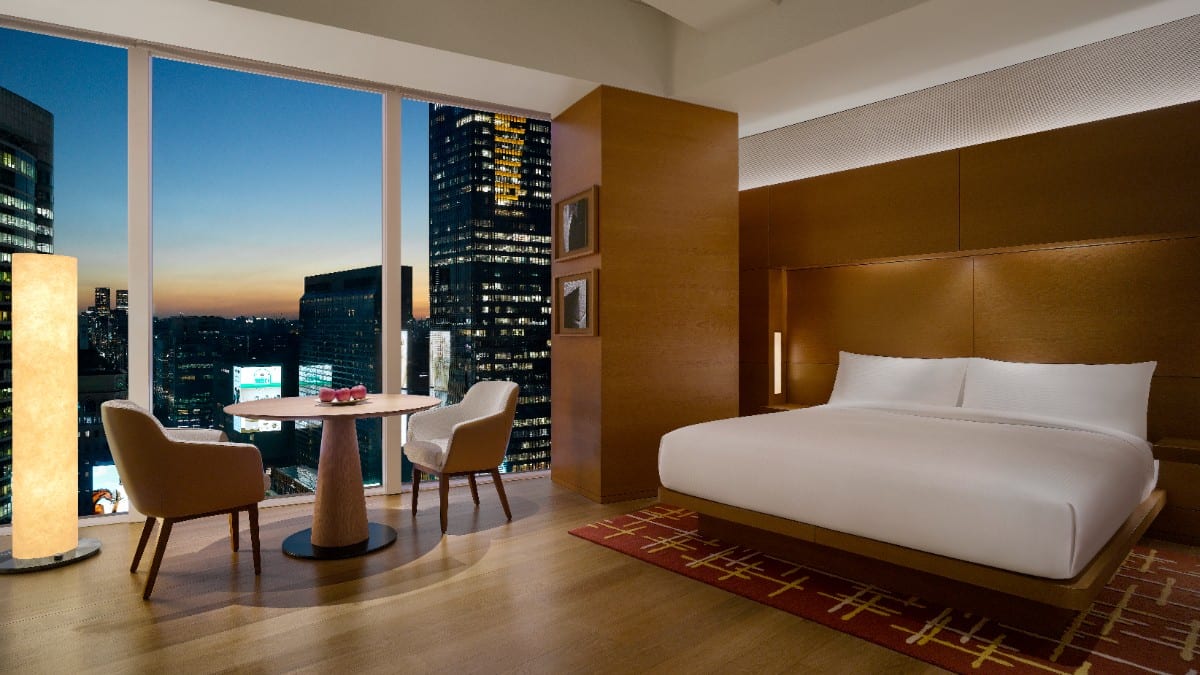 Bedroom at Park Hyatt Seoul