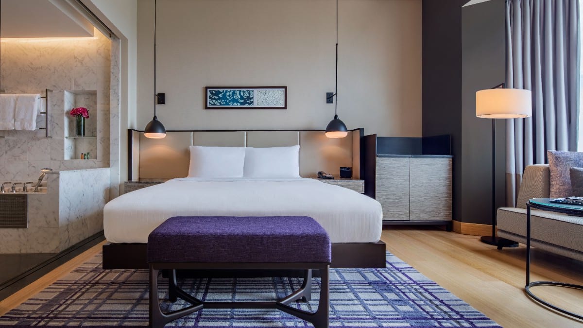 Schlafzimmer im Hilton Kuala Lumpur