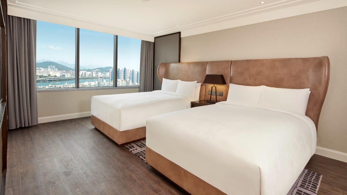 Bedroom at JW Marriott Hotel Seoul