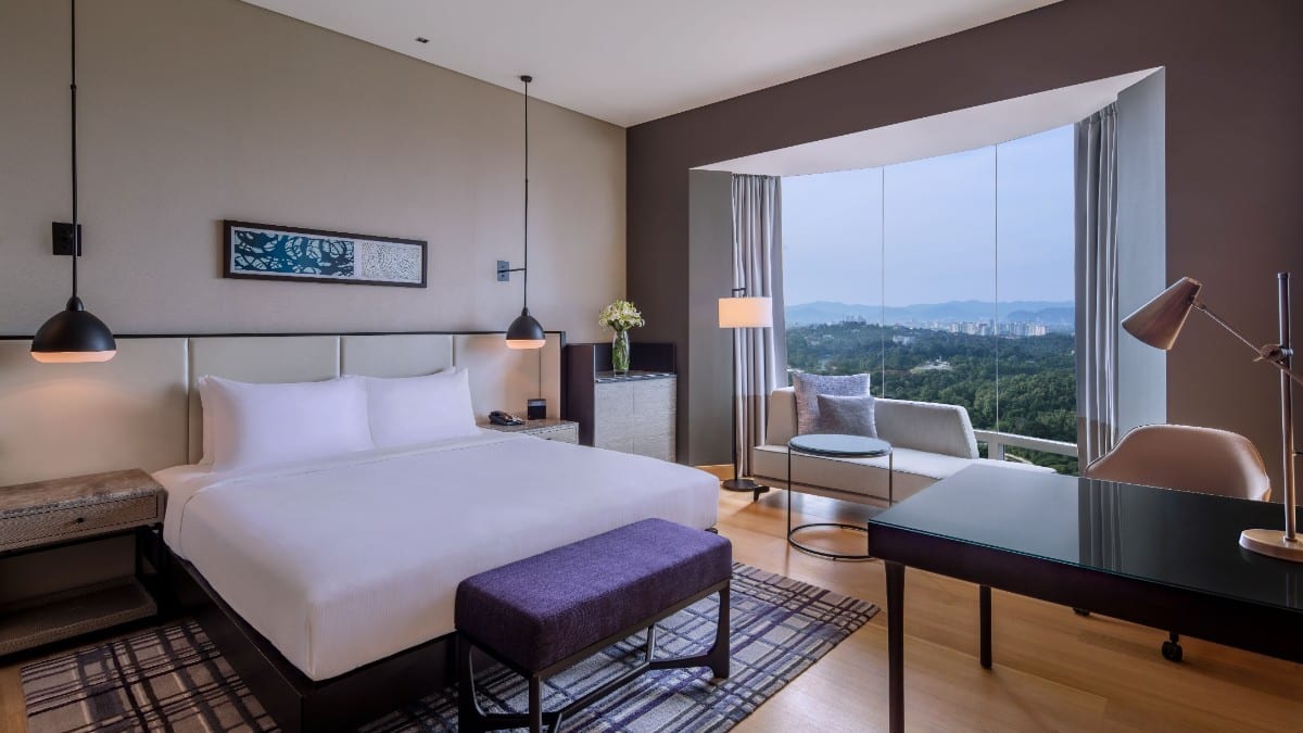 Schlafzimmer im Hilton Kuala Lumpur