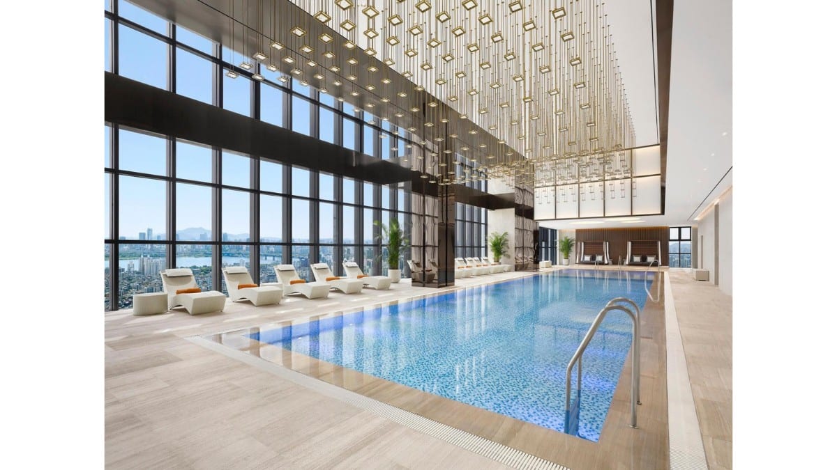 Pool at Pullman Ambassador Seoul Eastpole