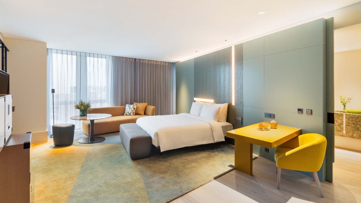 Bedroom at ANDAZ SEOUL GANGNAM, BY HYATT