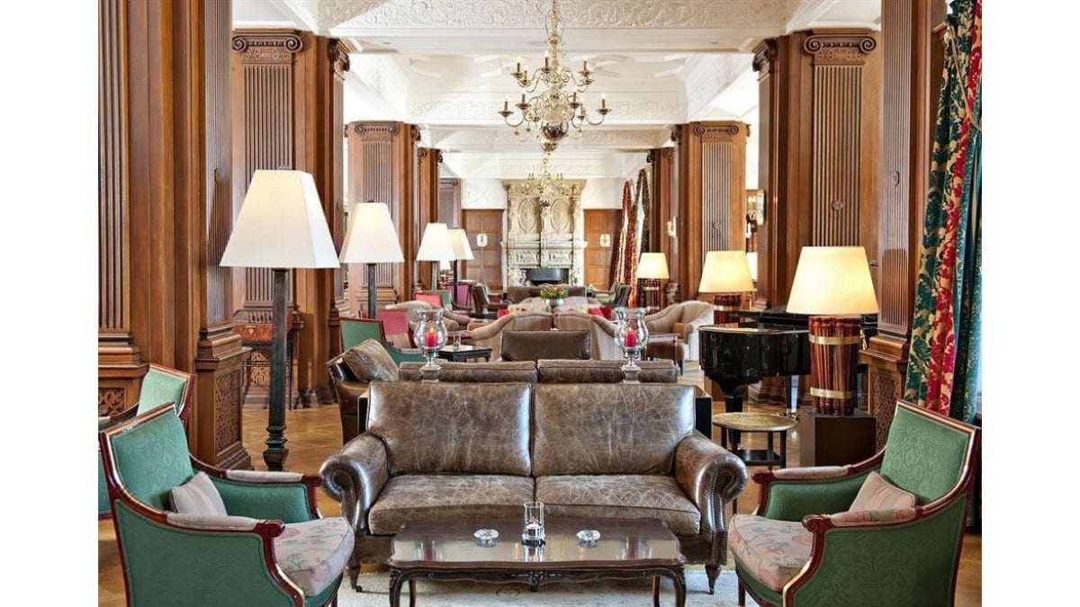 Restaurant at Carlton Hotel St Moritz - the Leading Hotels of the World