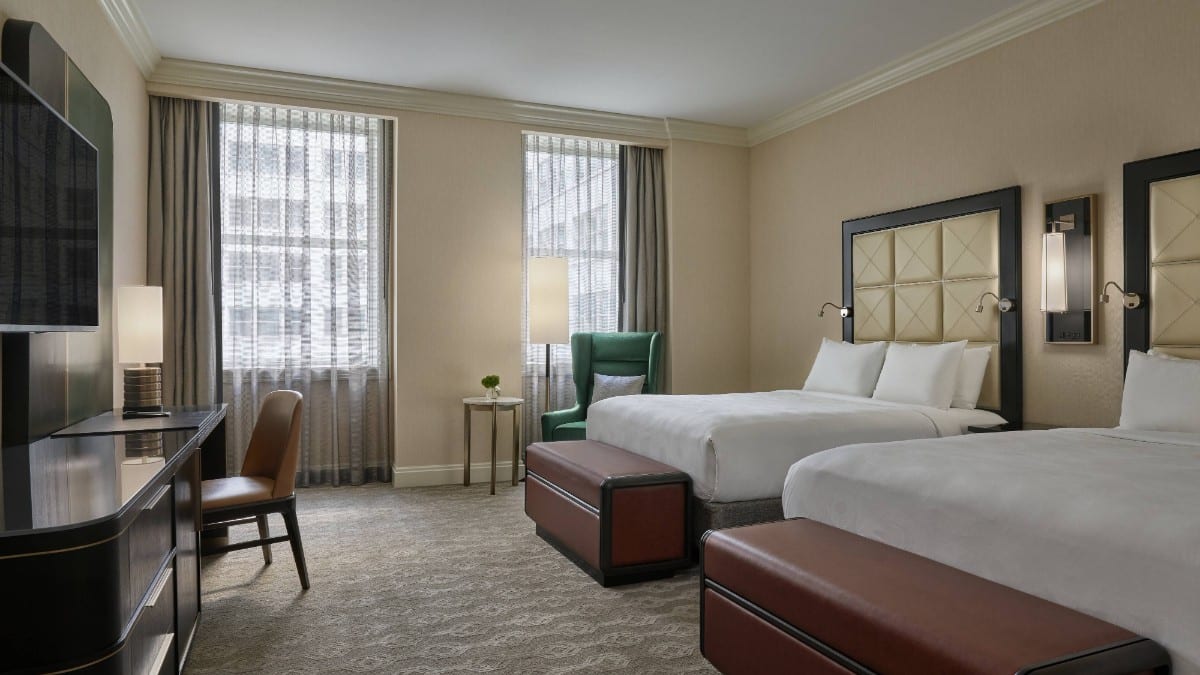 Schlafzimmer im JW Marriott Chicago