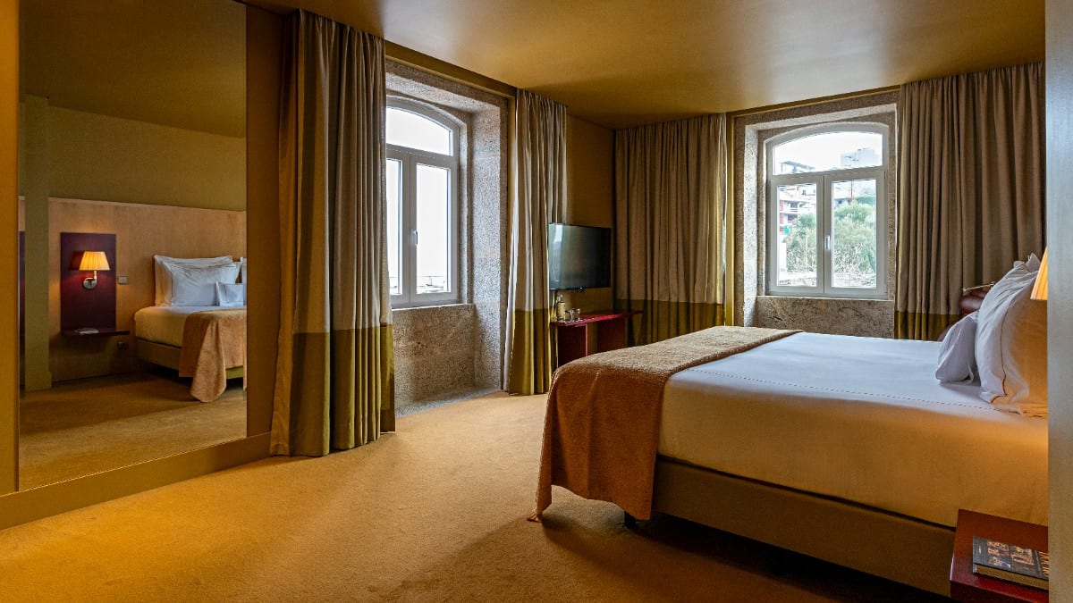 Schlafzimmer im Pestana Palacio do Freixo, Pousada & National Monument - the Leading Hotels of the World