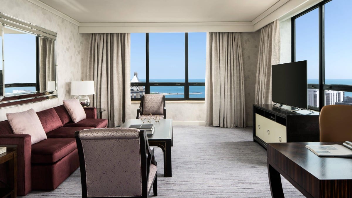 Schlafzimmer im The Ritz-Carlton, Chicago