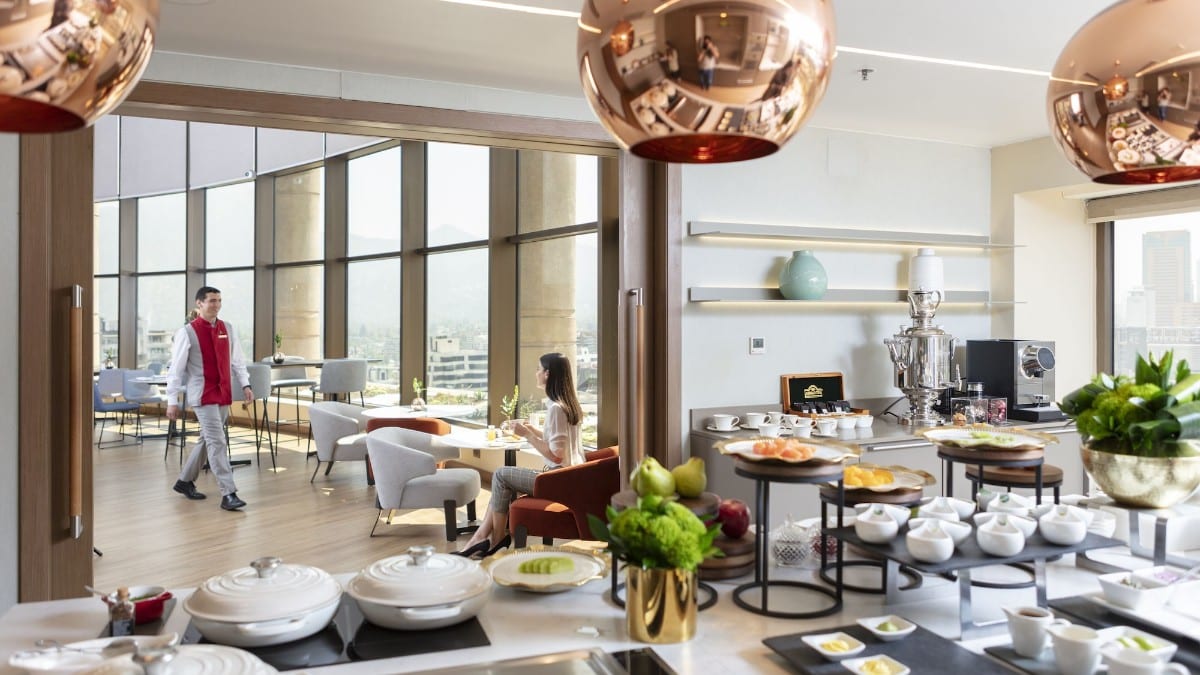 Restaurant im Mandarin Oriental, Santiago