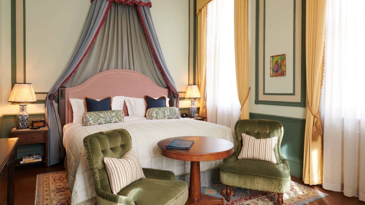 Schlafzimmer im Gleneagles Townhouse