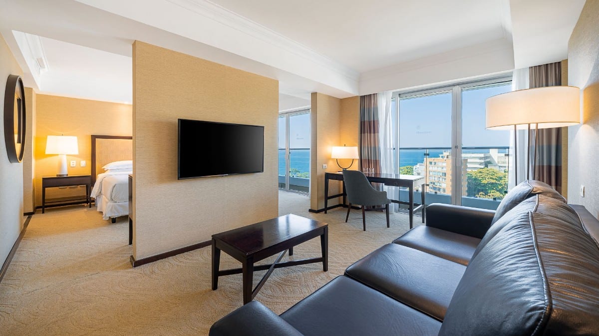 Bedroom at Sheraton Grand Rio Hotel & Resort