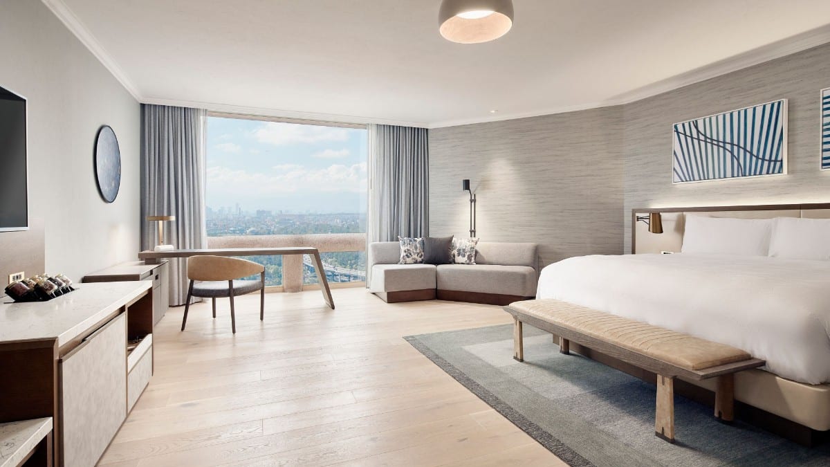 Schlafzimmer im JW Marriott Hotel Mexico City Polanco