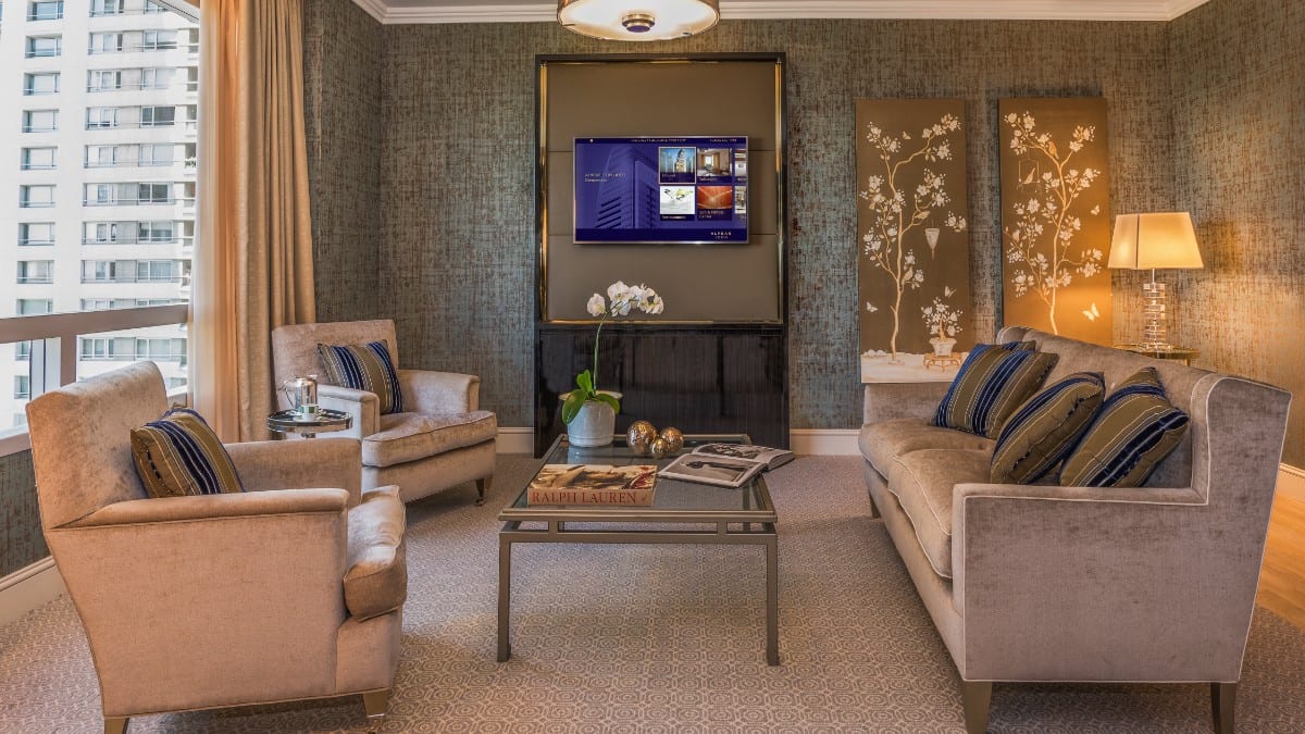 Schlafzimmer im Alvear Icon Hotel
