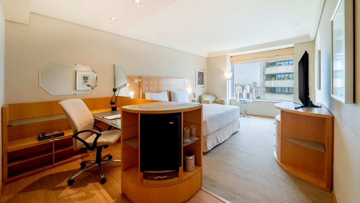 Bedroom at Hilton Sao Paulo Morumbi