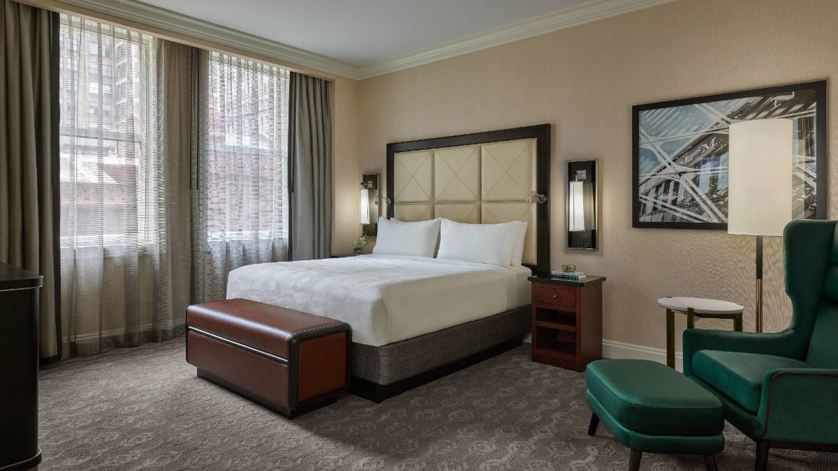 Schlafzimmer im JW Marriott Chicago