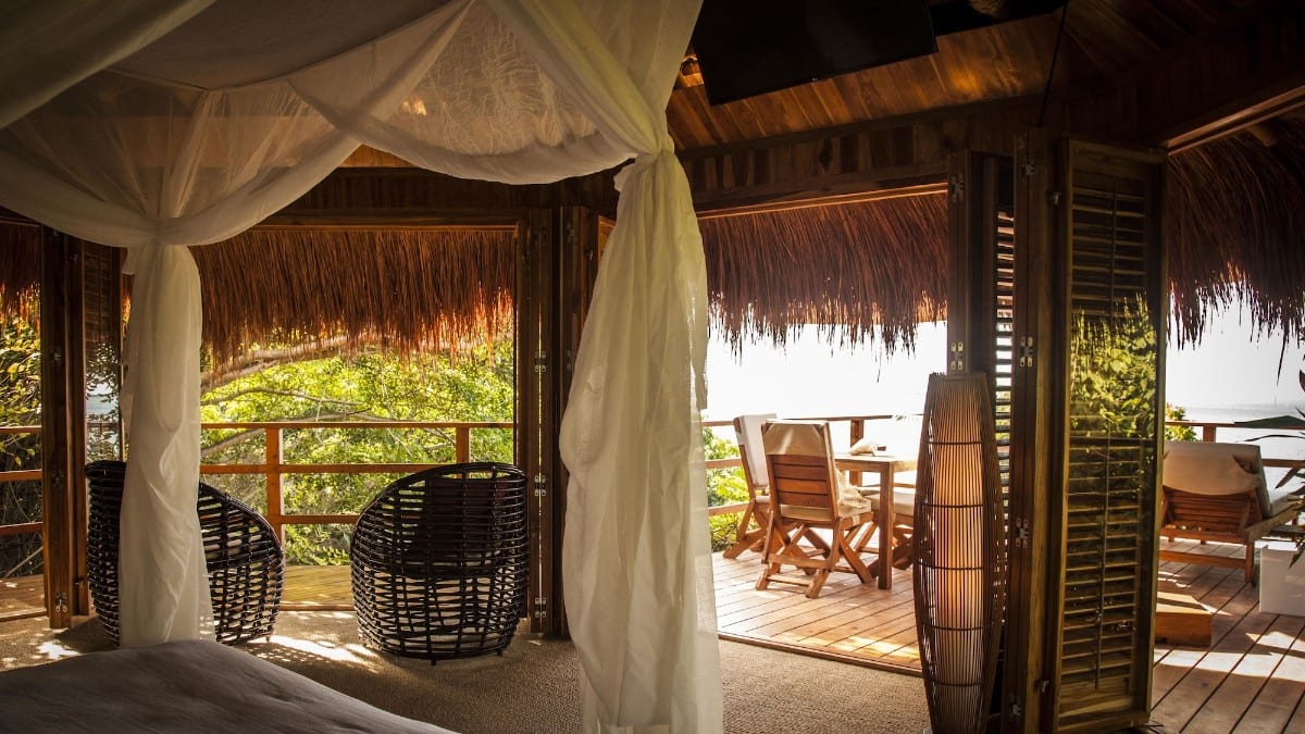 Schlafzimmer im Hotel Las Islas