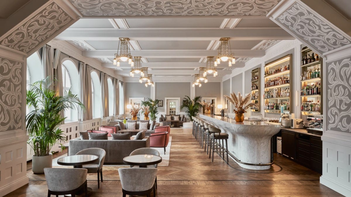 Restaurant at Hotel Grace la Margna ST Moritz
