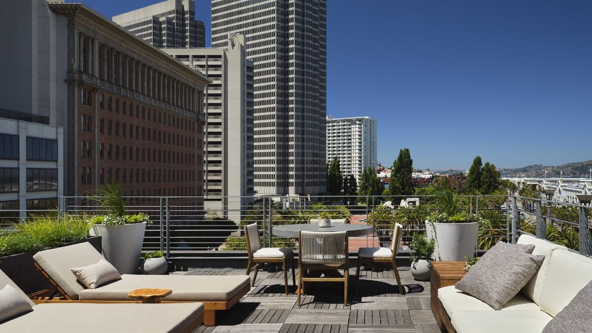 Rooftop at 1 Hotel San Francisco