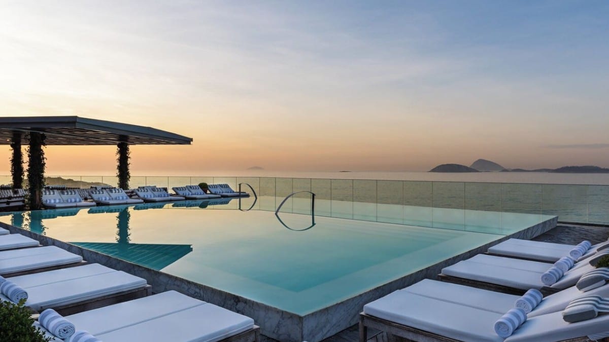 Pool at Hotel Fasano Rio de Janeiro