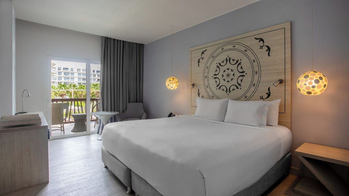 Schlafzimmer im Grand Sirenis Cartagena