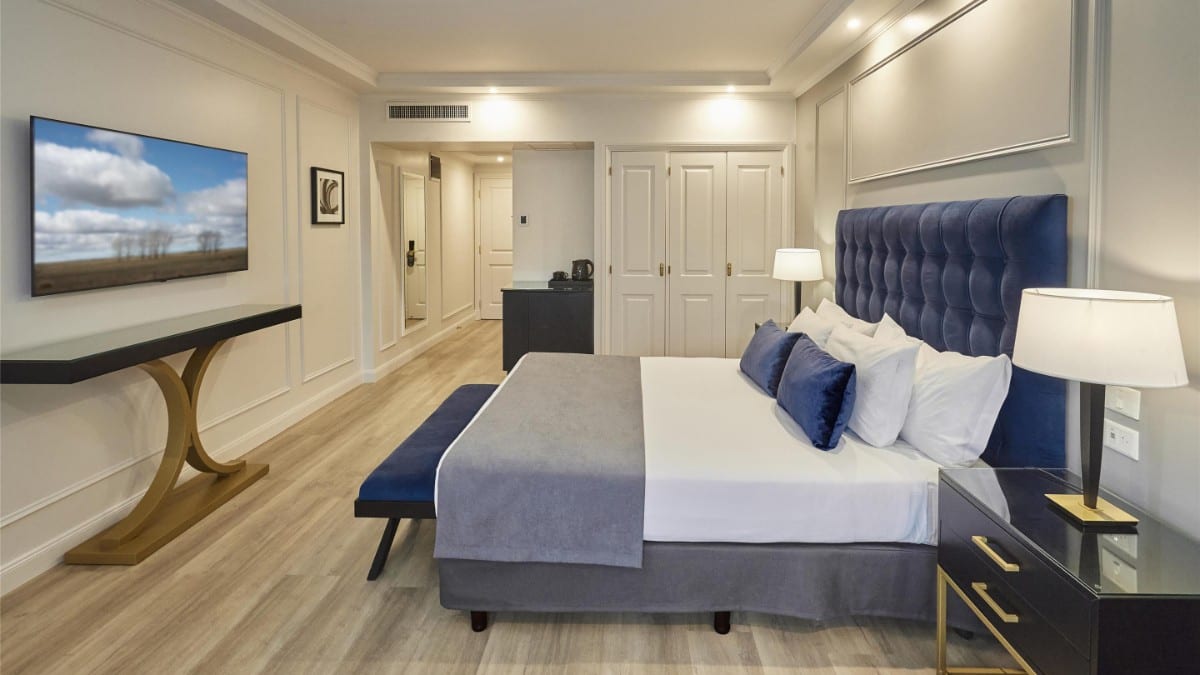 Schlafzimmer im Emperador Hotel Buenos Aires