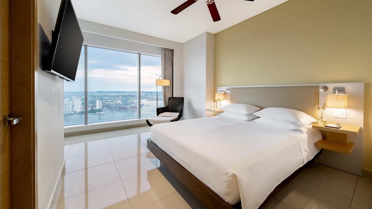 Schlafzimmer im Hyatt Regency Cartagena