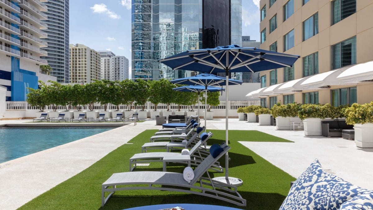 Pool im JW Marriott Miami