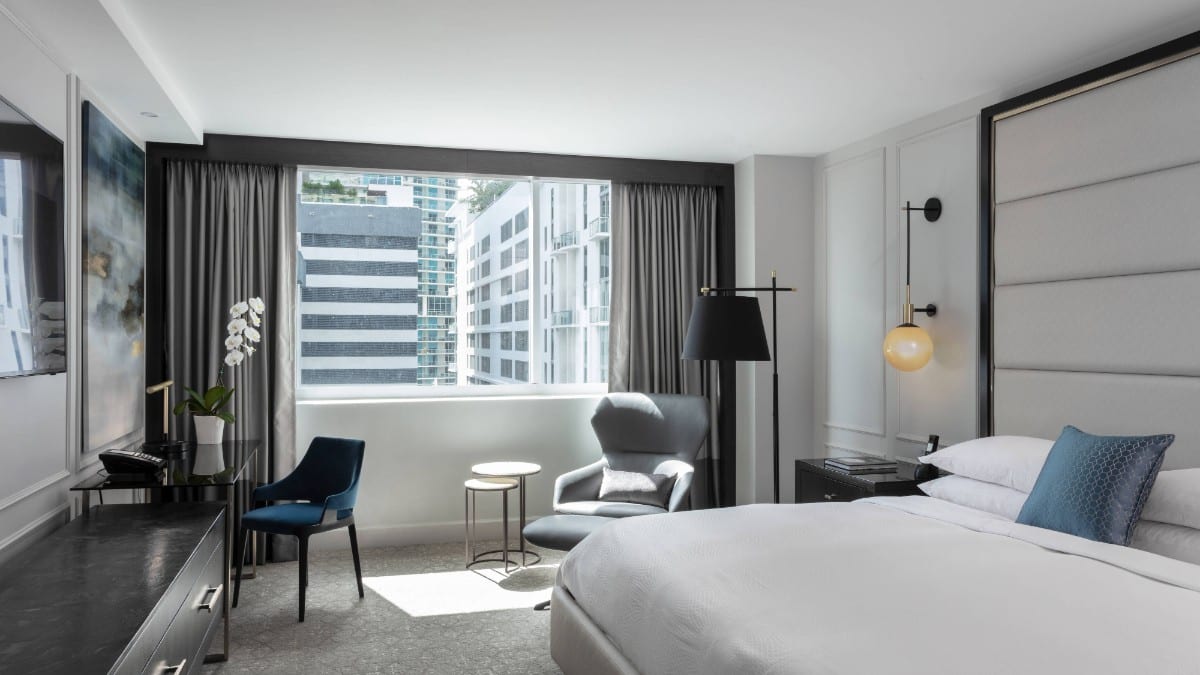 Schlafzimmer im JW Marriott Miami