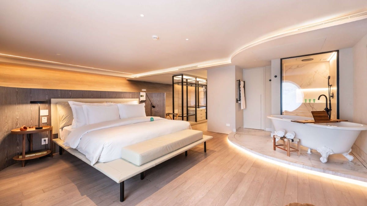 Bedroom at Hotel Unique