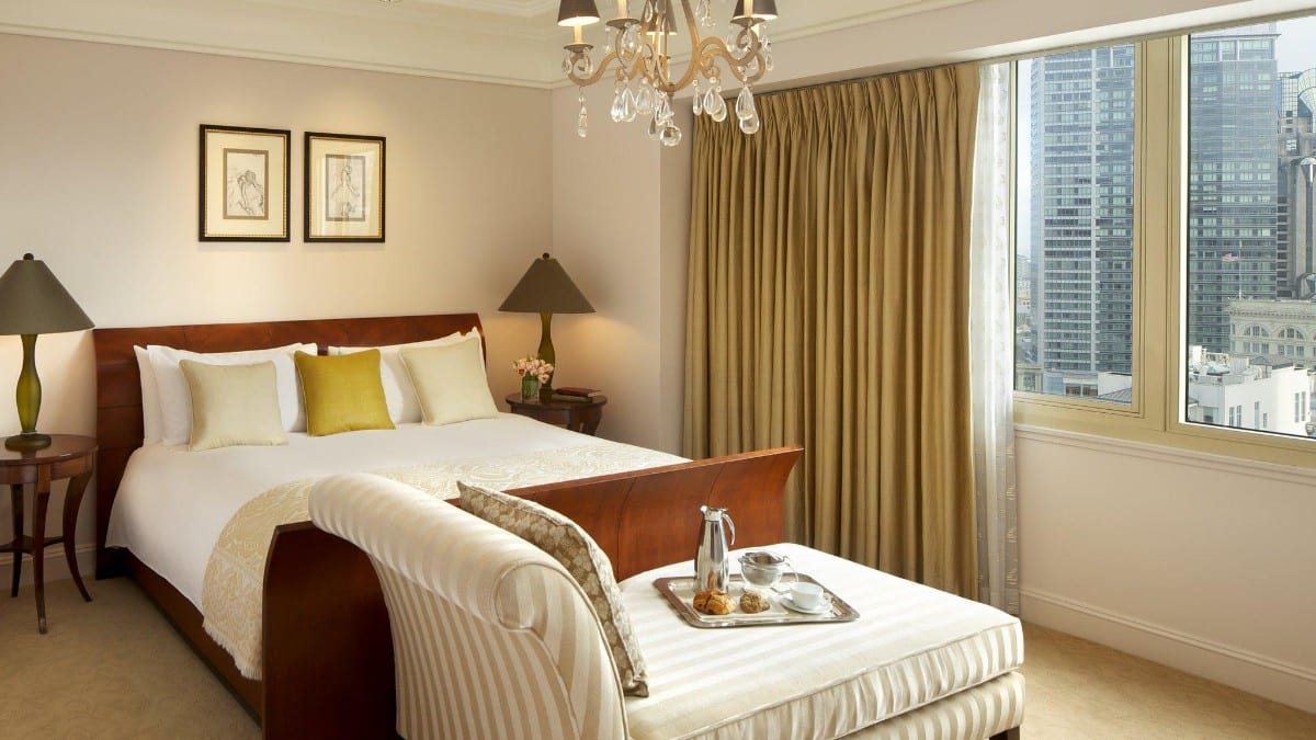 Bedroom at Taj Campton Place
