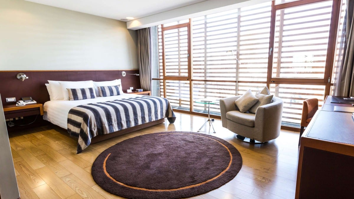 Schlafzimmer im Noi Vitacura