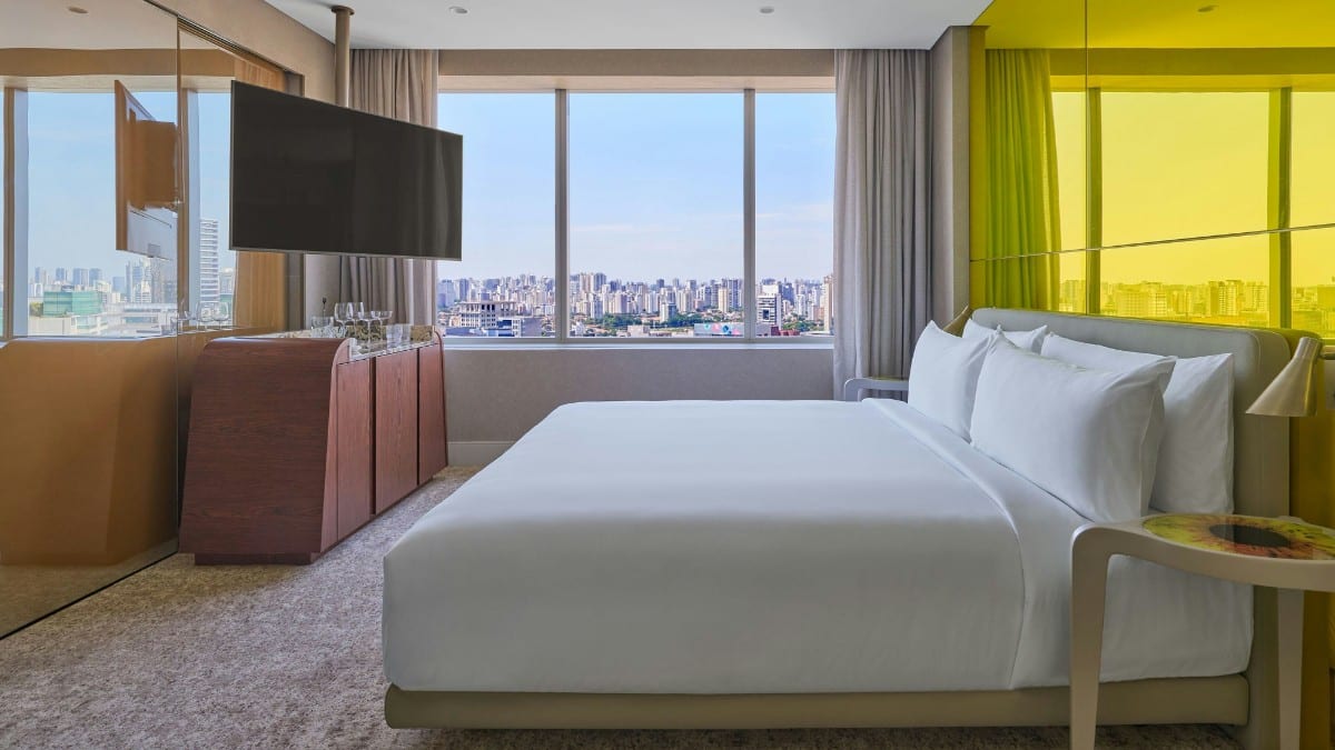 Bedroom at W São Paulo
