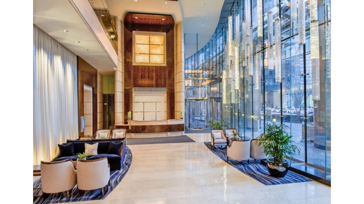 Lobby im Trump International Hotel & Tower® Chicago