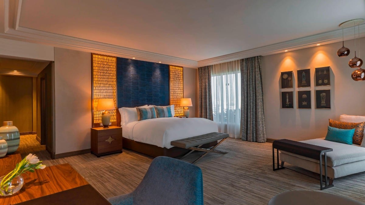 Schlafzimmer im The Ritz-Carlton, Santiago