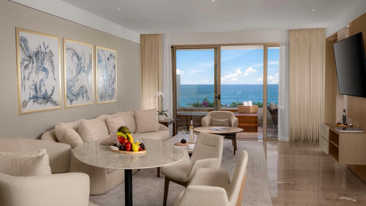 Bedroom at Grand Velas Boutique Hotel