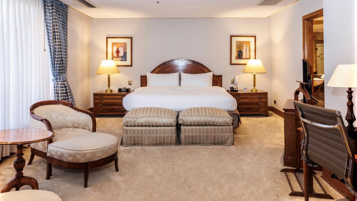 Schlafzimmer im Le Méridien Santiago