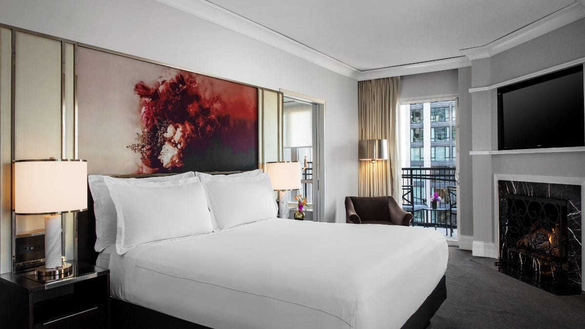 Bedroom at Waldorf Astoria Chicago