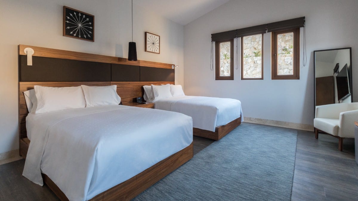 Schlafzimmer im Live Aqua Private Residences Los Cabos